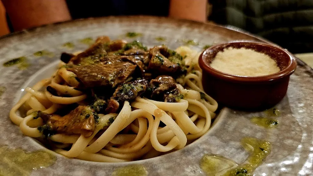 Linguines Aux Pleurotes