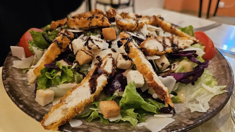 Salade Poulet Croustillante